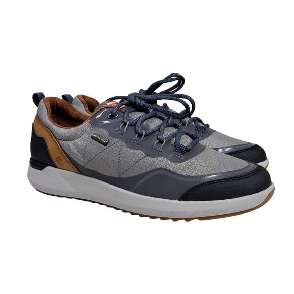 ROCKPORT Womens 10 COBB HILL Skylar Waterproof Sneaker in Gray NEW - Picture 2 of 13